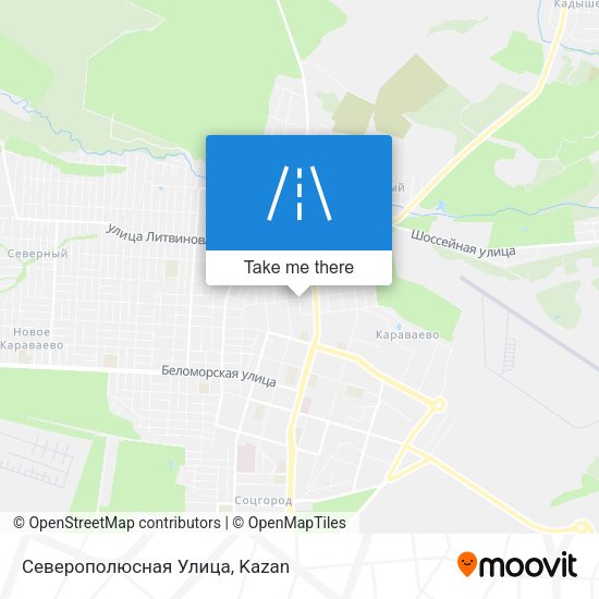 Северополюсная Улица map