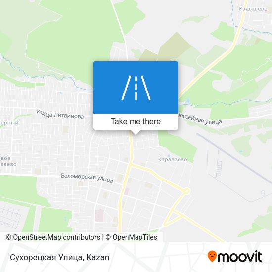 Сухорецкая Улица map