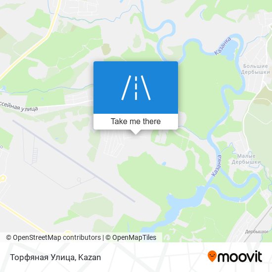 Торфяная Улица map