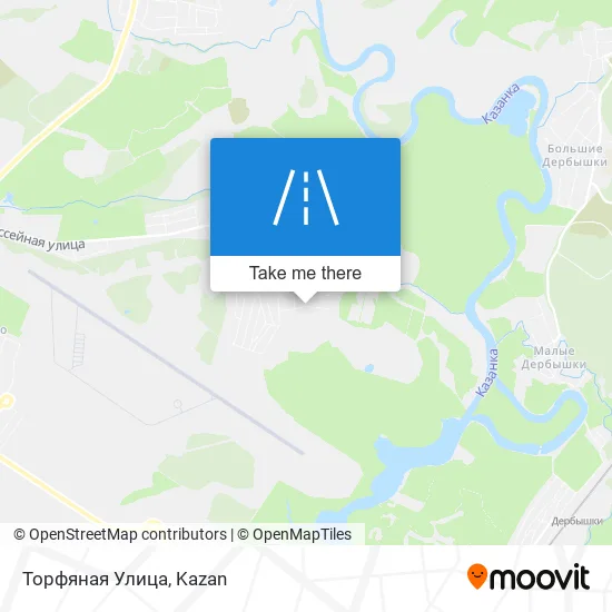 Торфяная Улица map