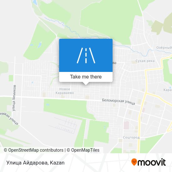 Улица Айдарова map