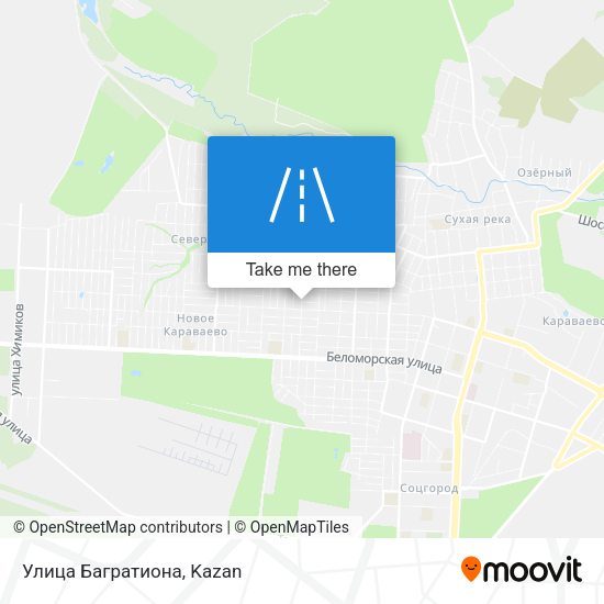 Улица Багратиона map