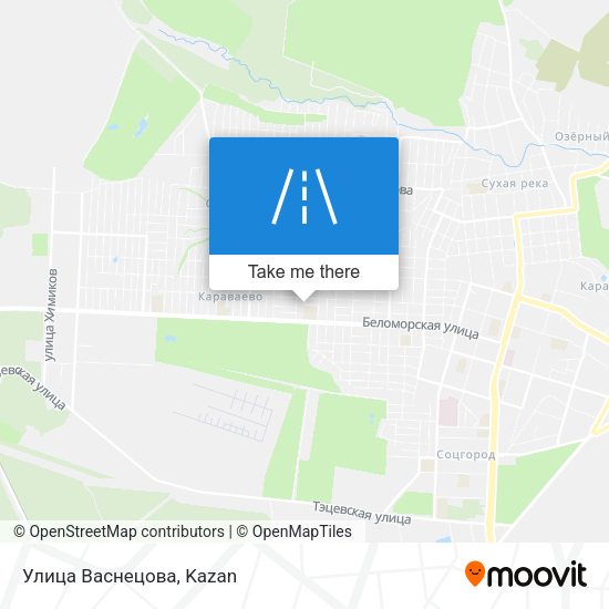 Улица Васнецова map