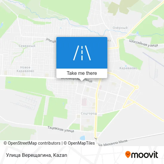 Улица Верещагина map