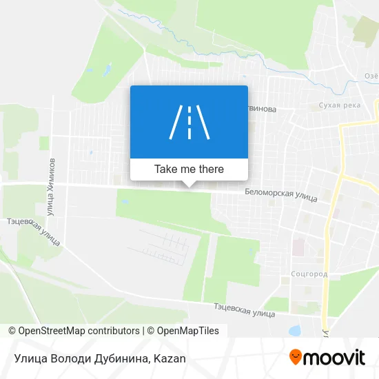 Улица Володи Дубинина map