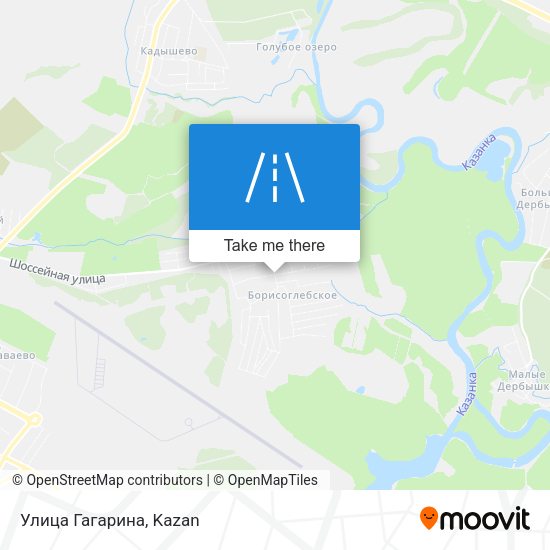 Улица Гагарина map