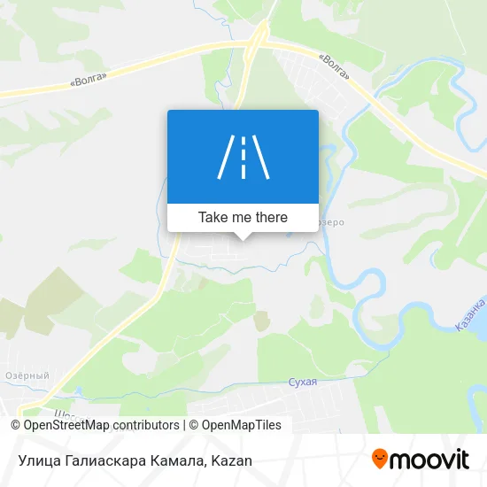 Улица Галиаскара Камала map