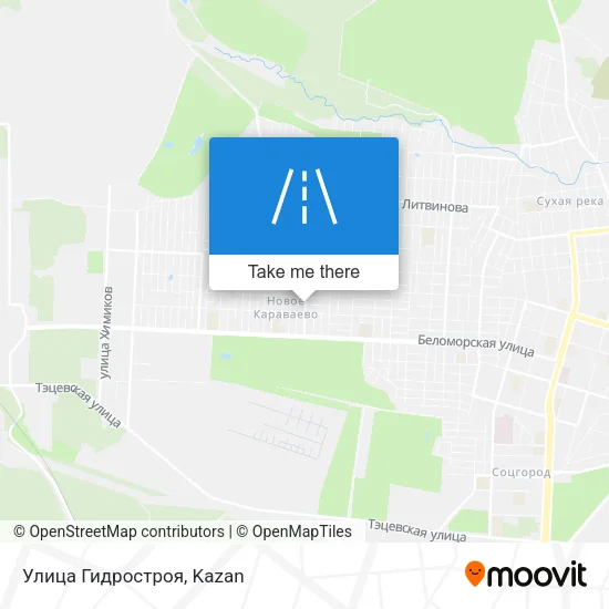 Улица Гидростроя map
