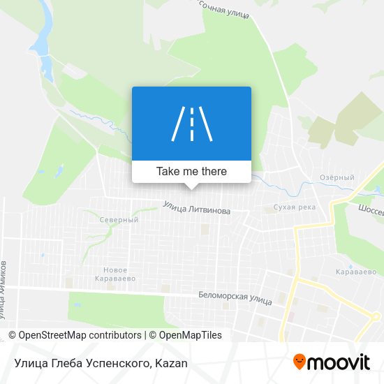 Улица Глеба Успенского map