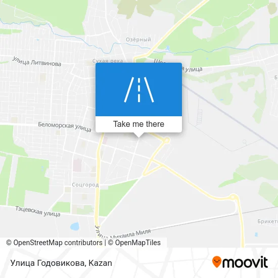 Улица Годовикова map