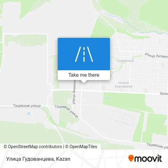 Улица Гудованцева map