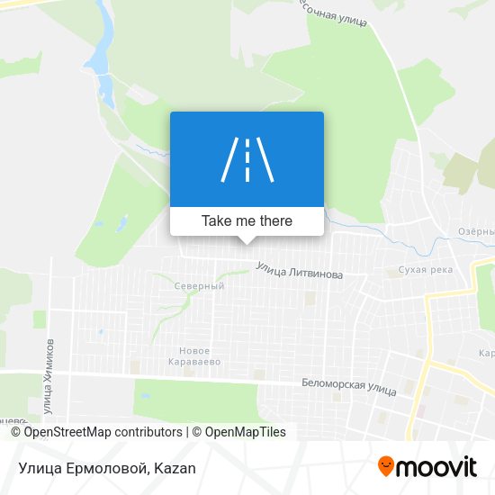 Улица Ермоловой map