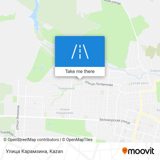 Улица Карамзина map