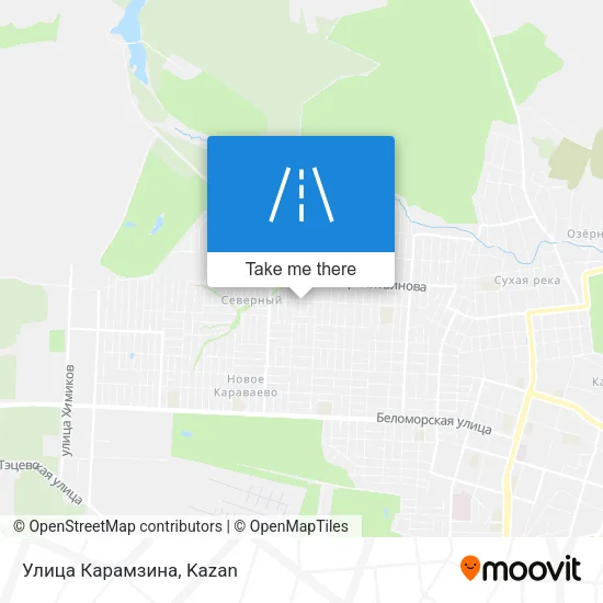Улица Карамзина map