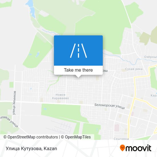 Улица Кутузова map