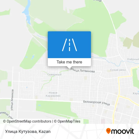 Улица Кутузова map
