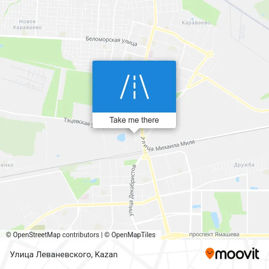 Улица Леваневского map