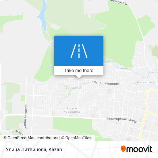 Улица Литвинова map
