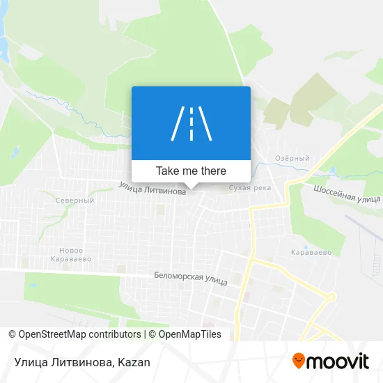 Улица Литвинова map