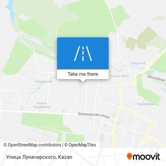 Улица Луначарского map
