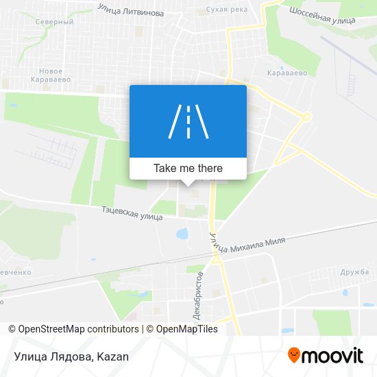 Улица Лядова map