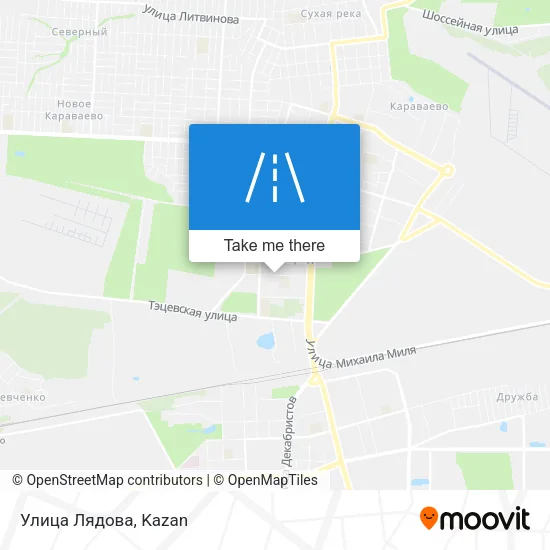 Улица Лядова map
