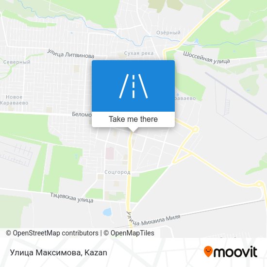 Улица Максимова map