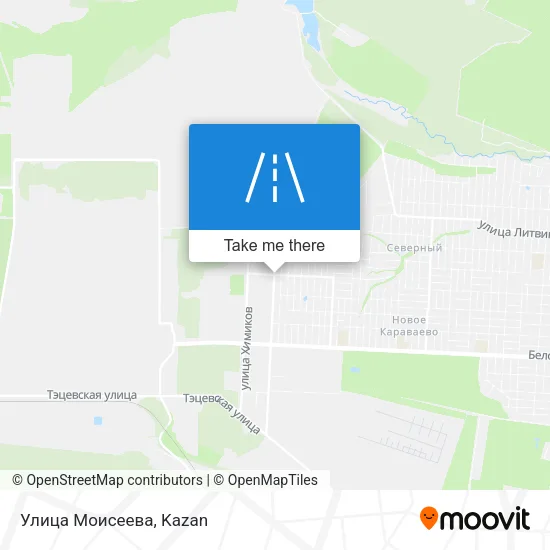 Улица Моисеева map