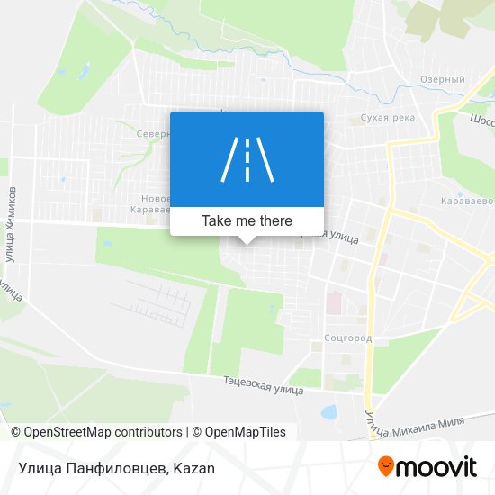 Улица Панфиловцев map