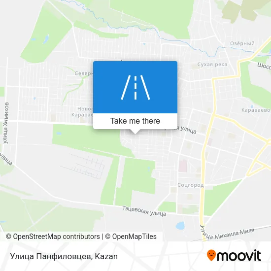Улица Панфиловцев map