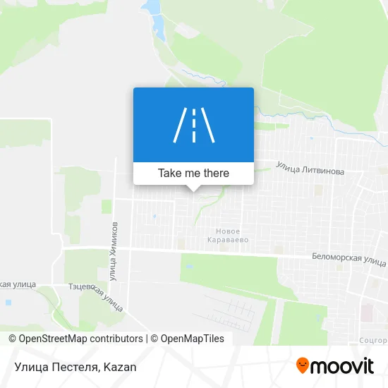 Улица Пестеля map
