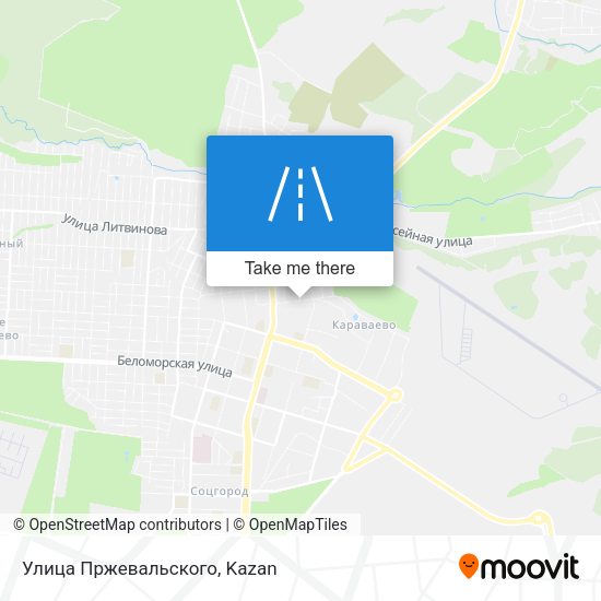 Улица Пржевальского map