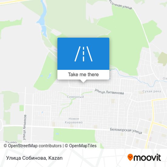 Улица Собинова map