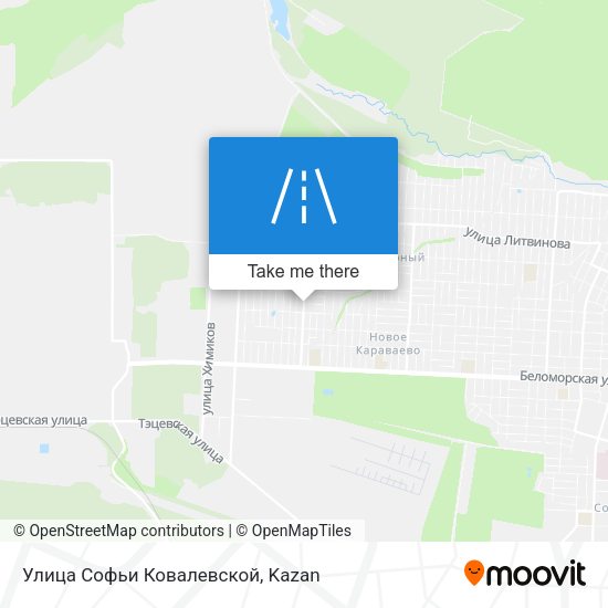 Улица Софьи Ковалевской map