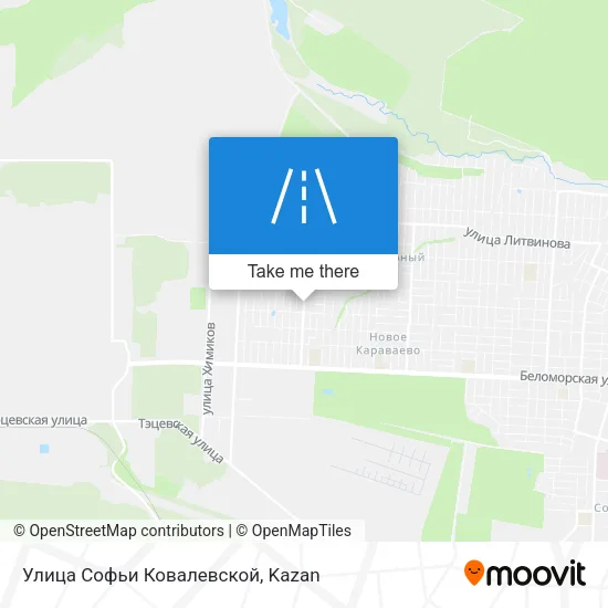 Улица Софьи Ковалевской map