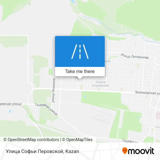 Улица Софьи Перовской map