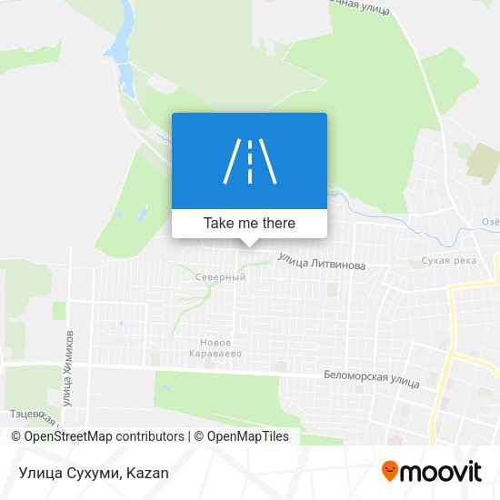 Улица Сухуми map
