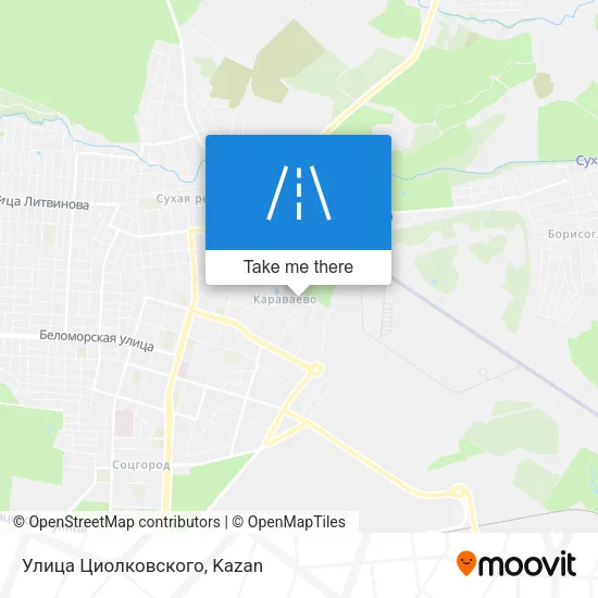 Улица Циолковского map