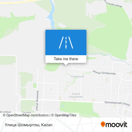 Улица Шомыртлы map