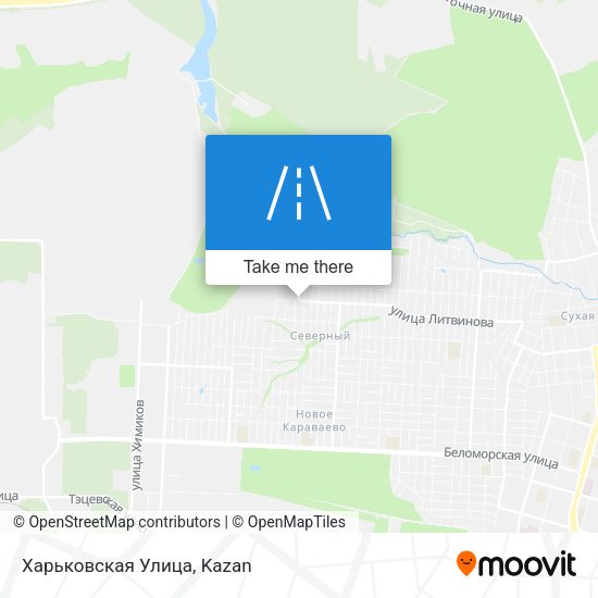 Харьковская Улица map