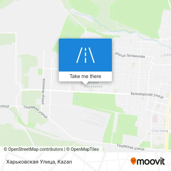 Харьковская Улица map