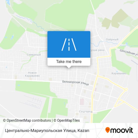 Центрально-Мариупольская Улица map