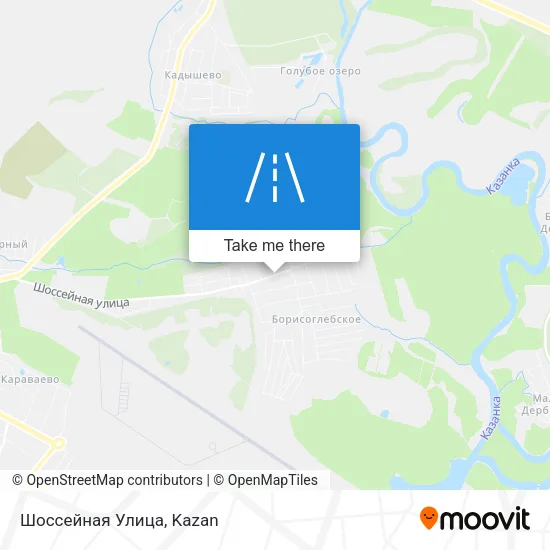 Шоссейная Улица map