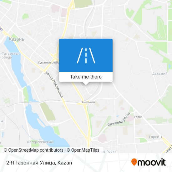 2-Я Газонная Улица map