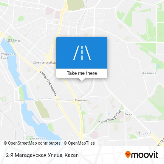 2-Я Магаданская Улица map