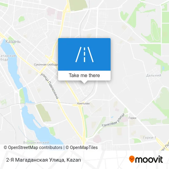 2-Я Магаданская Улица map