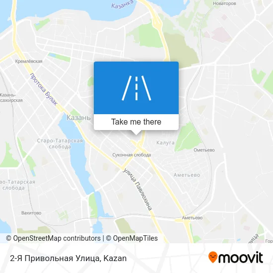 2-Я Привольная Улица map