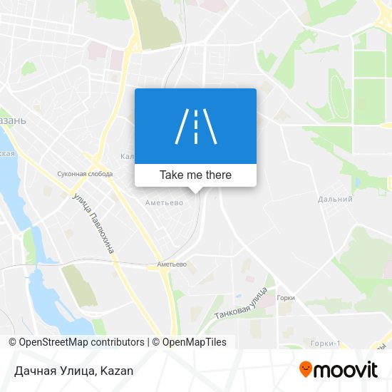 Дачная Улица map