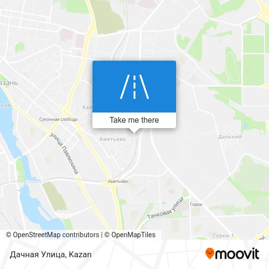 Дачная Улица map