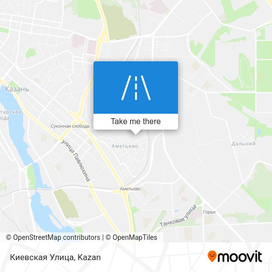 Киевская Улица map